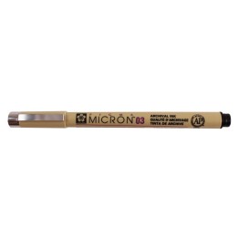 Sakura Pigma Micron Pen, Black, 0.35mm Size 03