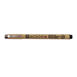 Sakura Pigma Micron Pen, Black, 0.60mm Size 10