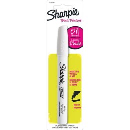 Sharpie® Oil-Based Paint Marker, Medium Tip, White