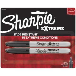 Sharpie® Extreme Permanent Markers, 2-Pack, Black