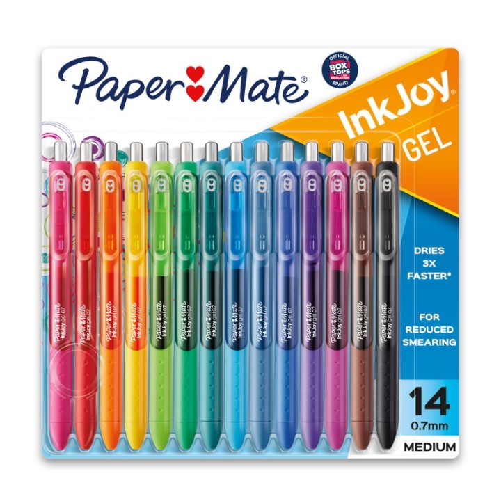 Paper Mate® InkJoy Gel Pens, Medium Point, Assorted, 14 Count