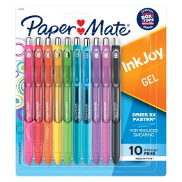 Paper Mate® InkJoy Gel Pens, Medium Point, Assorted, 10 Count