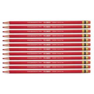 Prismacolor® Col-Erase® Colored Pencil, Carmine Red, Box of 12