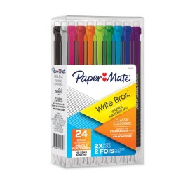 Paper Mate® Write Bros® Mechanical Pencil, 0.7mm, Assorted, Pack of 24