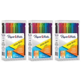 Paper Mate® Write Bros® Mechanical Pencil, 0.7mm, Assorted, 24 Per Pack, 3 Packs