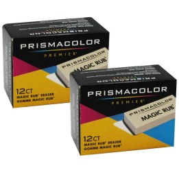 Prismacolor® Premier® Magic Rub® Eraser, 12 Per Pack, 2 Packs