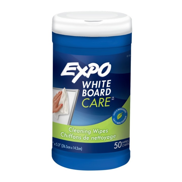 EXPO® Dry Erase Whiteboard Wipes, 50 Count