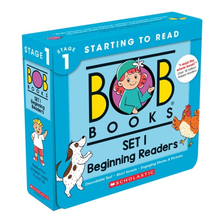Scholastic Bob Books Beginning Readers Book, Set 1, Set of 12
