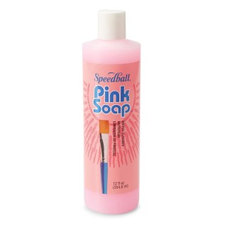 Speedball® Mona Lisa™ Pink Soap™ Artist Brush Cleaner
