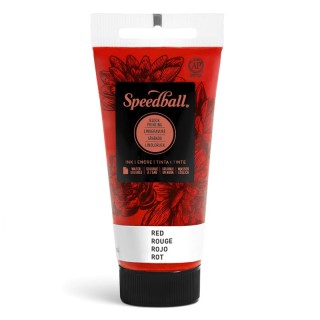 Speedball® Water-Soluble Block Printing Ink, 1.25 oz, Red