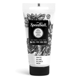 Speedball® Water-Soluble Block Printing Ink, 1.25 oz, White