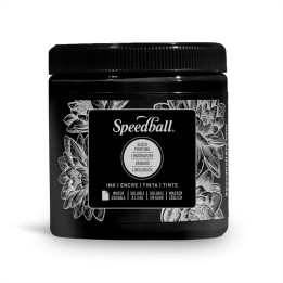 Speedball® Water-Soluble Block Printing Ink, 8 oz, Black