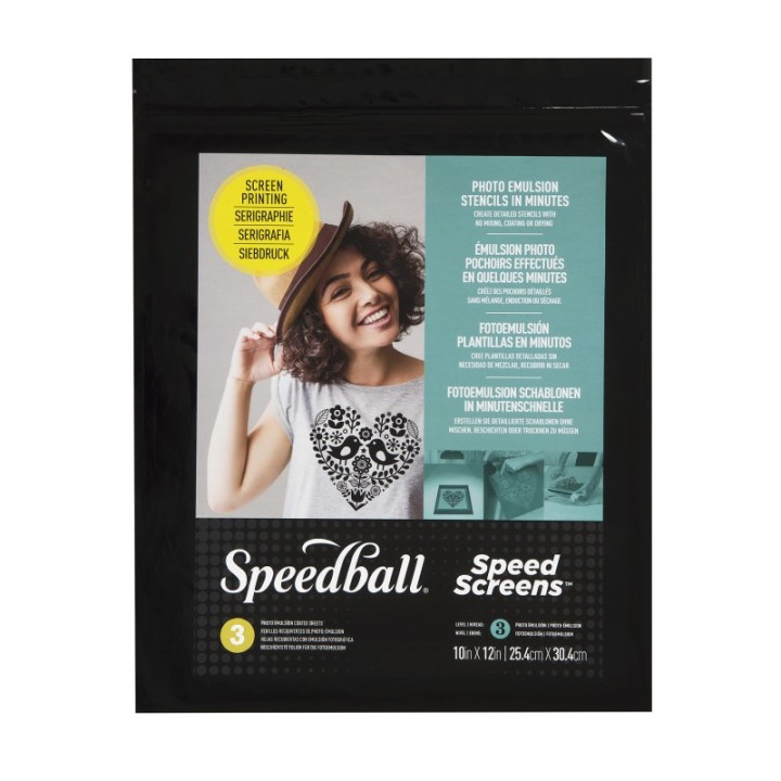 Speedball® Speed Screens™ Mesh Sheets, 10x12 in, Set of 3