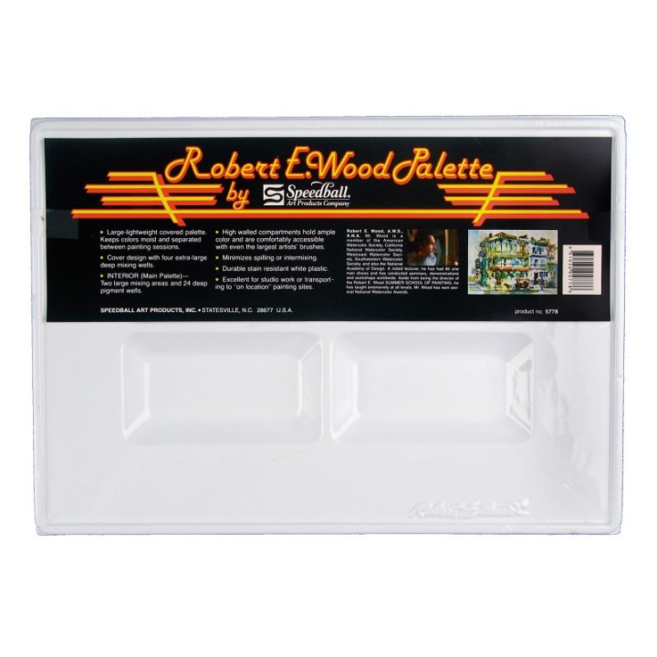 Speedball® Robert E. Wood Watercolor Palette