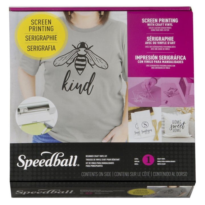 Speedball® Screen Printing Beginner Craft Vinyl Kit