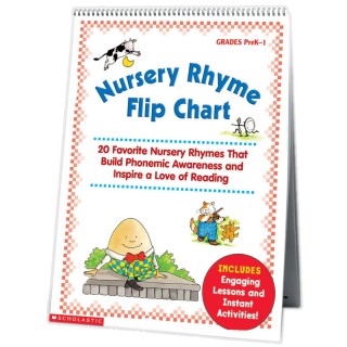 Scholastic Teaching Solutions Nursery Rhyme Flip Chart, Grades PK-1