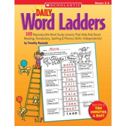 Scholastic Teaching Solutions Daily Word Ladders Workbook, Grades 2-3