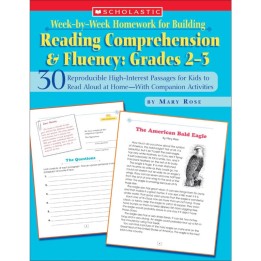 Scholastic Teaching Solutions Week By Week Homework for Building Reading Comprehension and Fluency, Grades 2-3