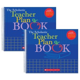 Scholastic Teaching Solutions Teacher Plan Book (Updated), Pack of 2
