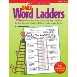 Scholastic Teaching Solutions Daily Word Ladders, Grades 4-6
