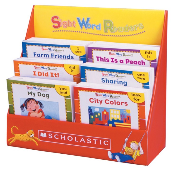 Scholastic Teaching Solutions Sight Word Readers Box Set, 5 Copies of 25 Stories, Grade PK-1