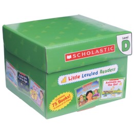 Scholastic Teaching Solutions Little Leveled Readers Book: Level D Box Set, 5 Copies of 15 Titles