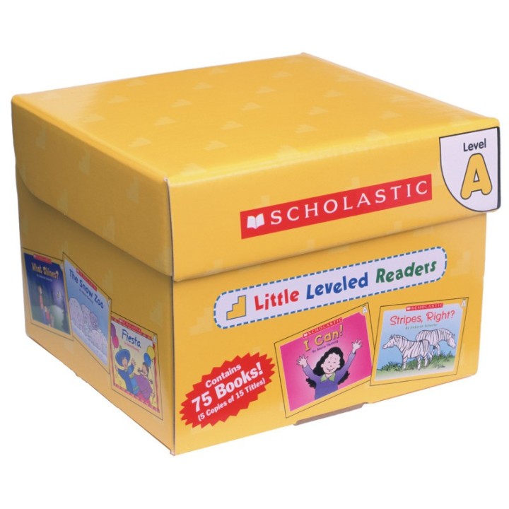 Scholastic Teaching Solutions Little Leveled Readers Book: Level A Box Set, 5 Copies of 15 Titles