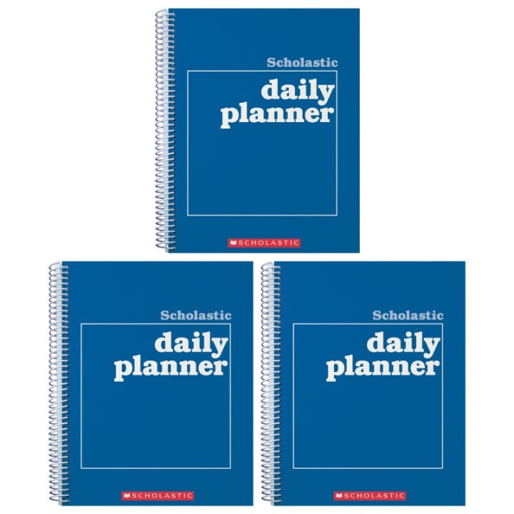 Scholastic Teaching Solutions Scholastic Daily Planner, Pack of 3