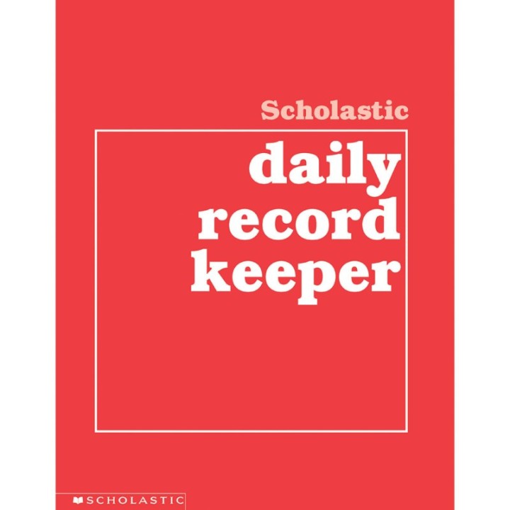 Scholastic Teaching Solutions Daily Record Keeper