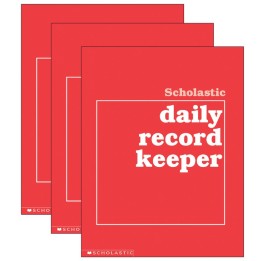 Scholastic Teaching Solutions Scholastic Daily Record Keeper, Pack of 3