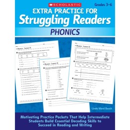 Scholastic Teaching Solutions Extra Practice for Struggling Readers: Phonics