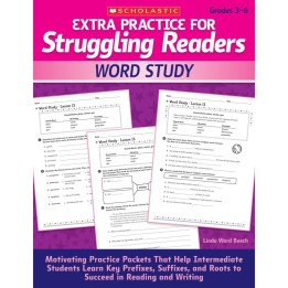 Scholastic Teaching Solutions Extra Practice for Struggling Readers: Word Study