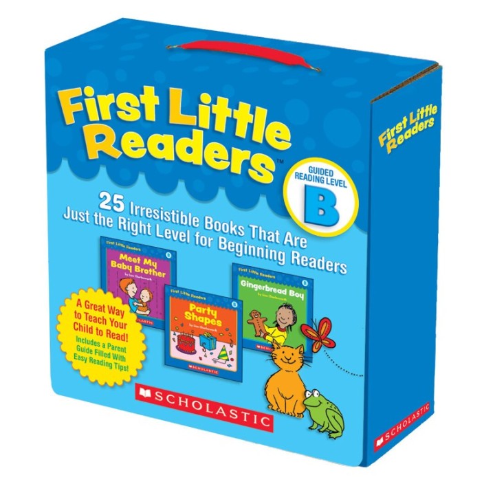 Scholastic Teaching Solutions First Little Readers™ Book Parent Pack, Guided Reading Level B, Set of 25 Books
