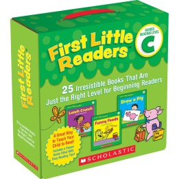 Scholastic Teaching Solutions First Little Readers™ Book Parent Pack, Guided Reading Level C, Set of 25 Books