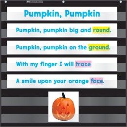 Scholastic Teaching Solutions Mini Pocket Chart, 28" x 28", Black