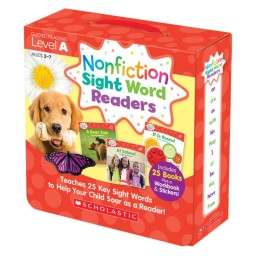 Scholastic Teaching Solutions Nonfiction Sight Word Readers Set, Level A, Set of 25 Books