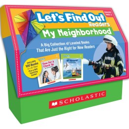 Scholastic Teaching Solutions Let's Find Out Readers: In the Neighborhood / Guided Reading Levels A-D (Multiple-Copy Set)