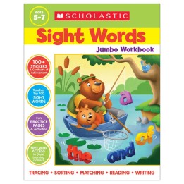 Scholastic Teaching Solutions Scholastic Sight Words Jumbo Workbook