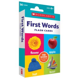 Scholastic Teaching Solutions Flash Cards: First Words