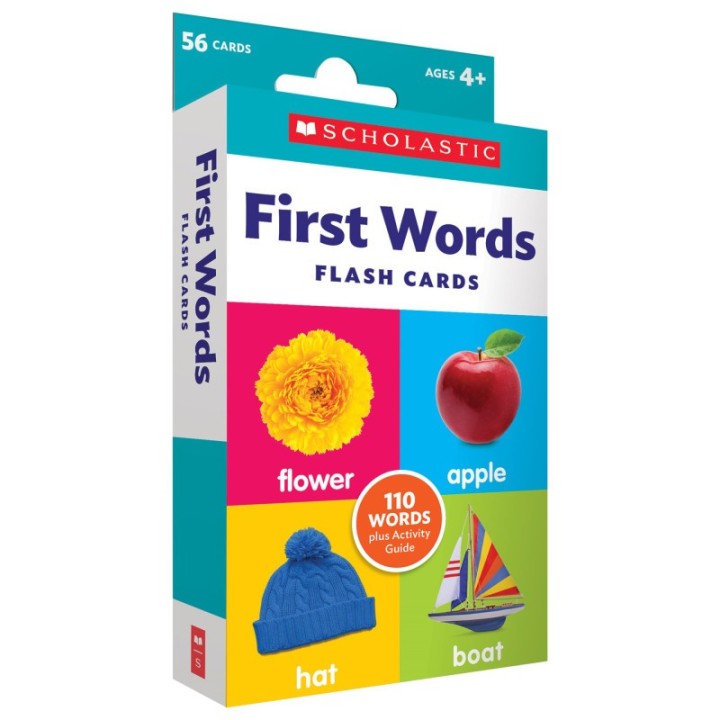 Scholastic Teaching Solutions Flash Cards: First Words
