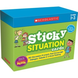 Scholastic Teaching Solutions News Sticky Situation Cards: Grades 1-3