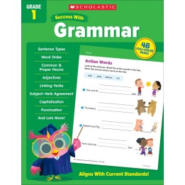 Scholastic Teaching Solutions Success With Grammar: Grade 1