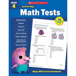 Scholastic Teaching Solutions Success With Math Tests: Grade 4