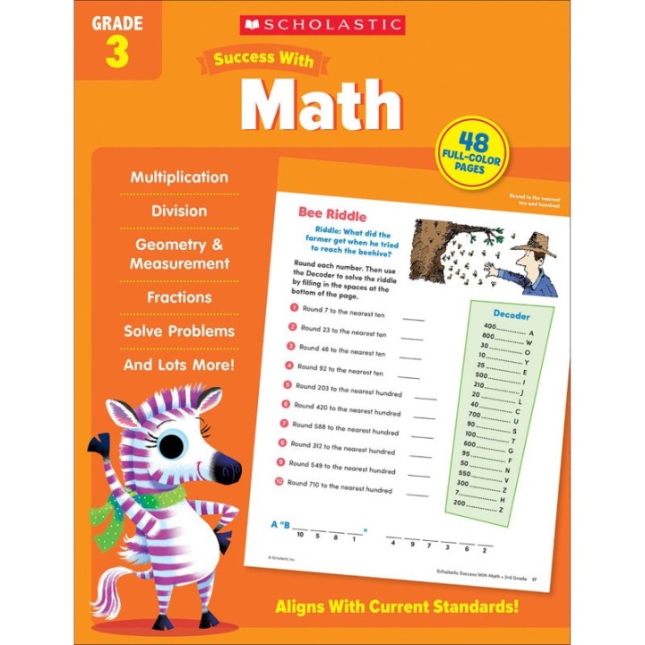Scholastic Teaching Solutions Success With Math: Grade 3