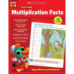Scholastic Teaching Solutions Success With Multiplication Facts: Grades 3–4