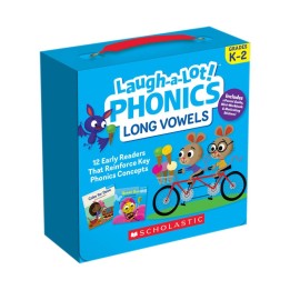 Scholastic Teaching Solutions Laugh-A-Lot Phonics: Long Vowels (Parent Pack)