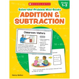 Scholastic Teaching Solutions Solve-the-Problem Mini Books: Addition & Subtraction