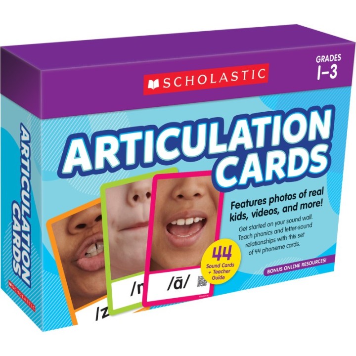 Scholastic Teaching Solutions Articulation Cards