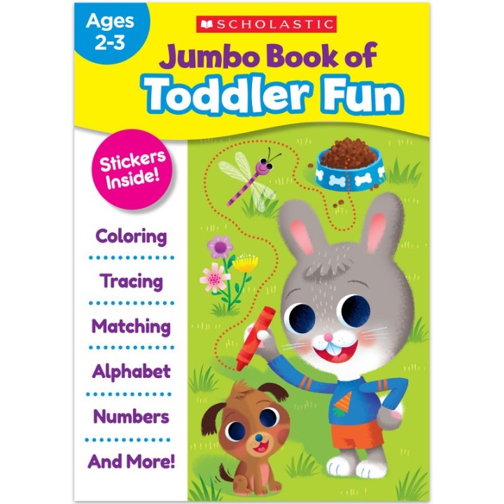 Scholastic Teaching Solutions Jumbo Book of Toddler Fun