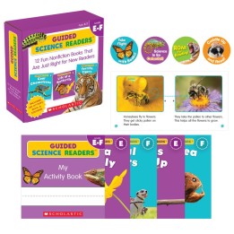 Scholastic Teaching Solutions Guided Science Readers, Levels E-F, Parent Pack, Set of 12 Books